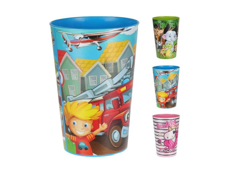 Kelímek 340ml UH dětský motiv