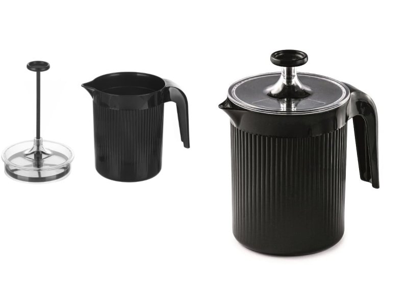 Napěňovač mléka SNIPS černý