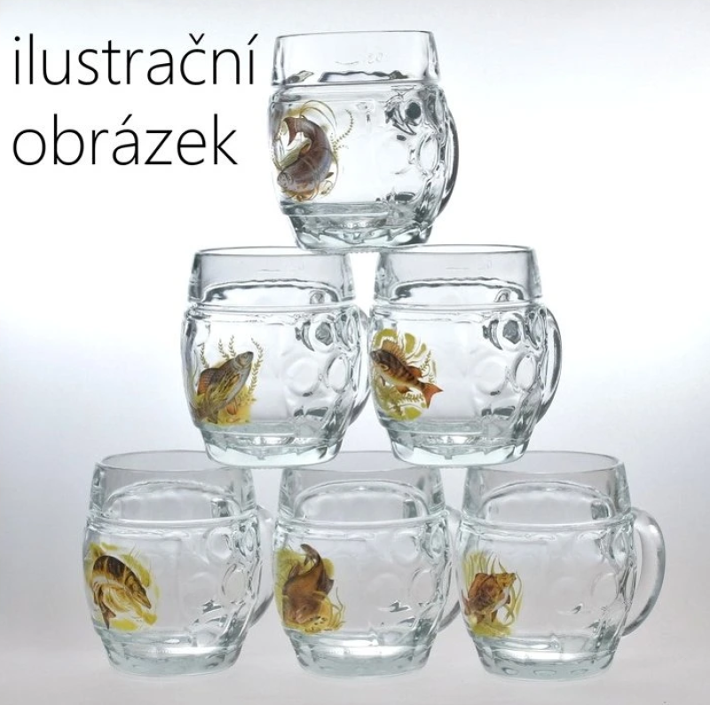 Korbel 0,3 TUBINGER dekor RYBY