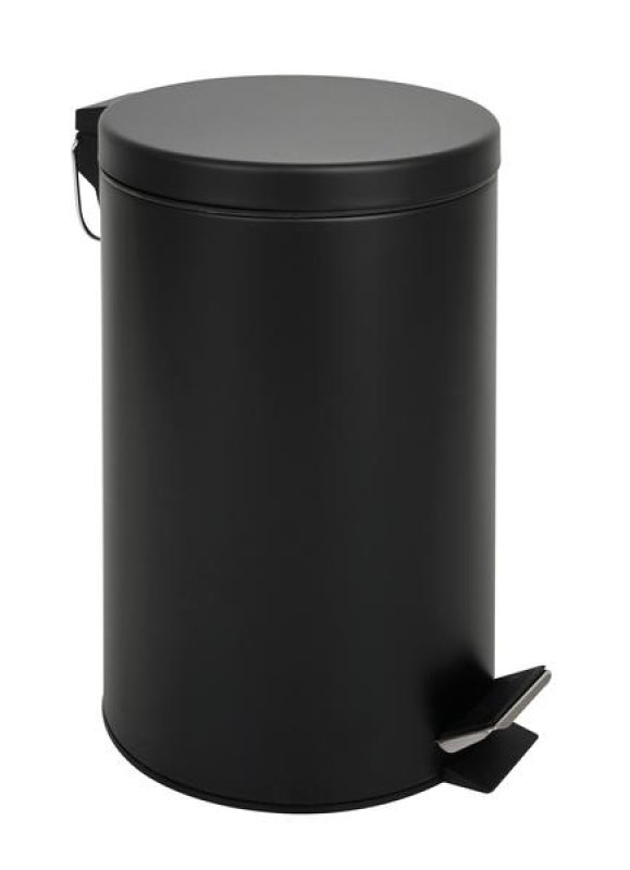 Koš odp. nerez 12L černý
