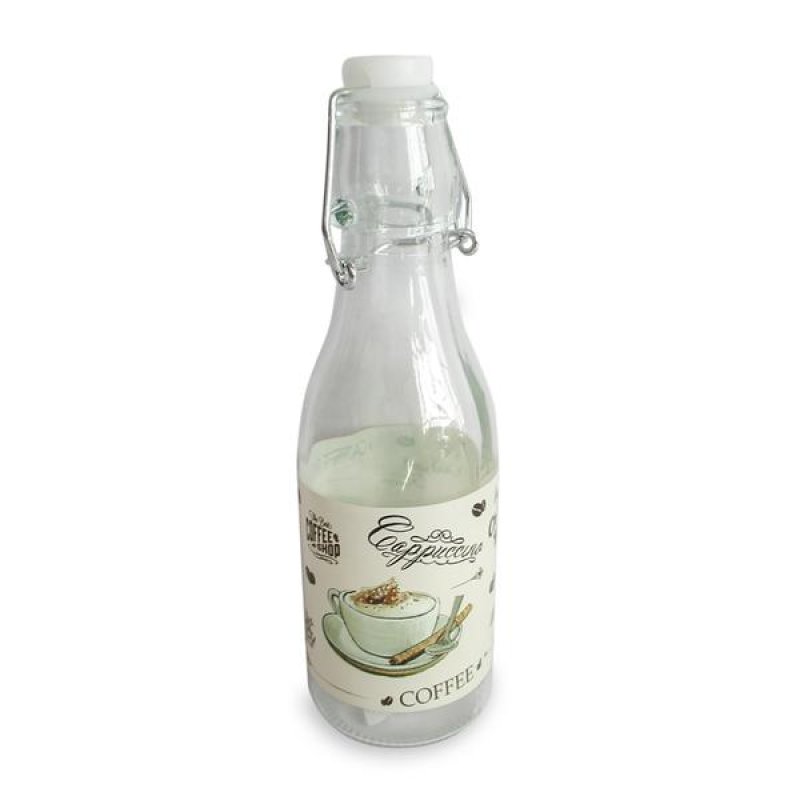 Láhev s pat.uzáv.260ml CAFE BISTRO