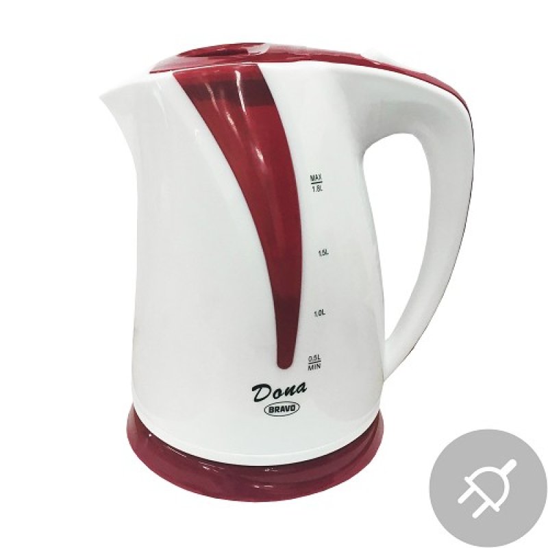 BRAVO B4647 konvice LENY nerez 1,7l  s regulací