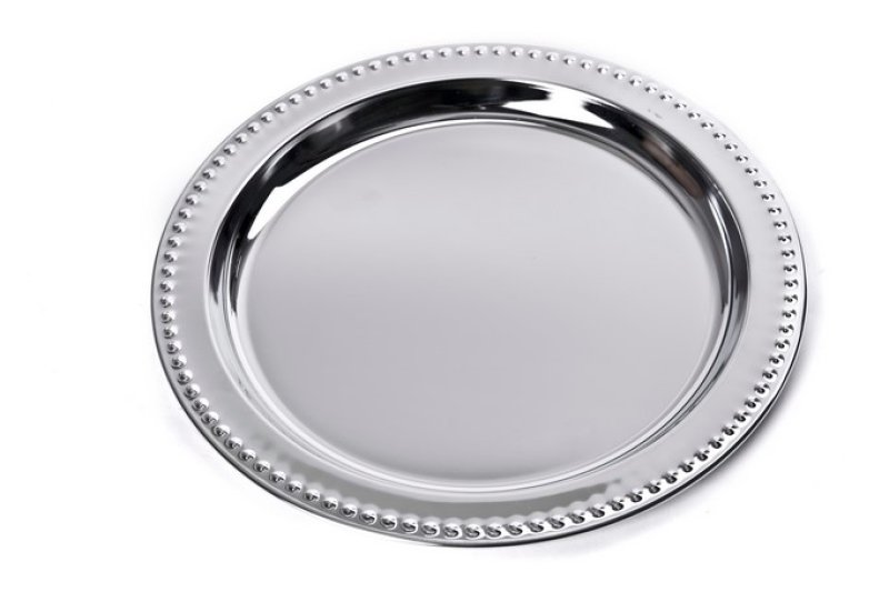 Podnos ovál 20,6cm pochromovaný