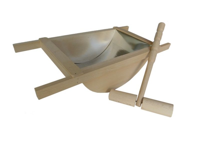 Pasírovací korýtko nerez/dřevo