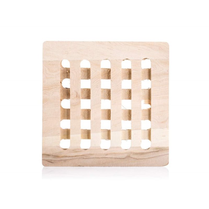 Podložka pod hrnec dřevo 16x16cm výprodej