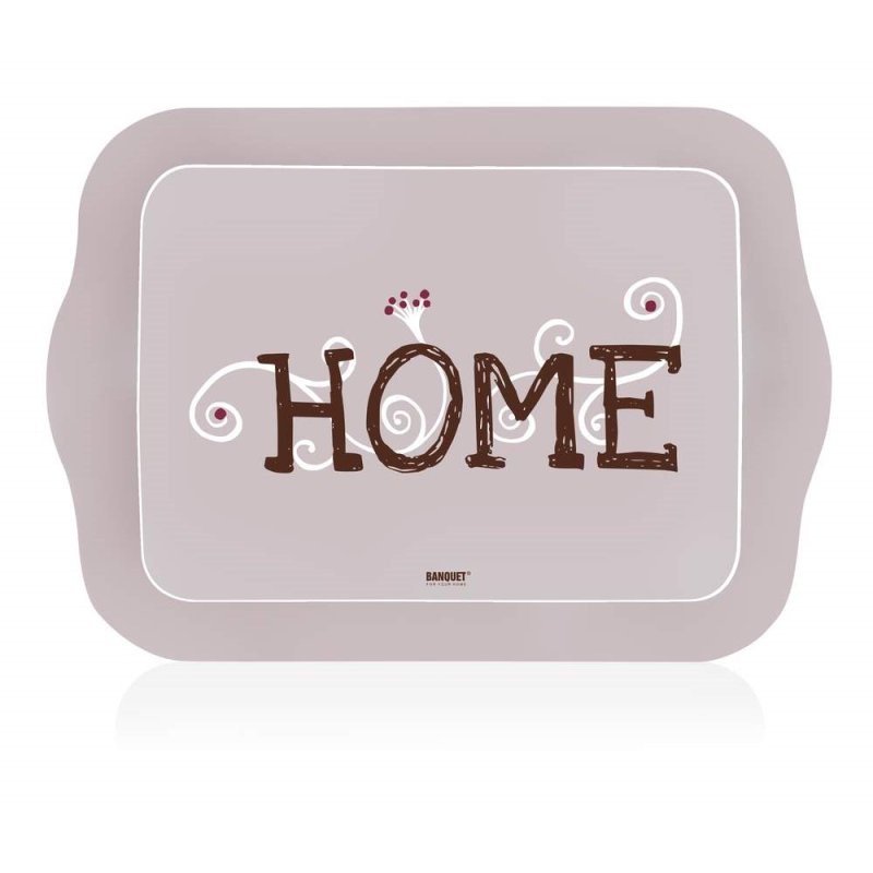 Tác melamin 21x14cm HOME