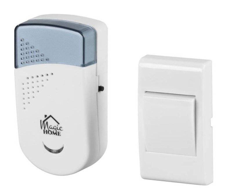 STREND bezd. zvonek MagicHome batriový 2xAAA bílý