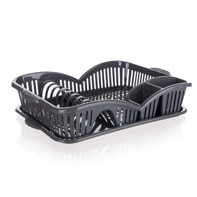 Odkapávač na nádobí 45x31cm antracit