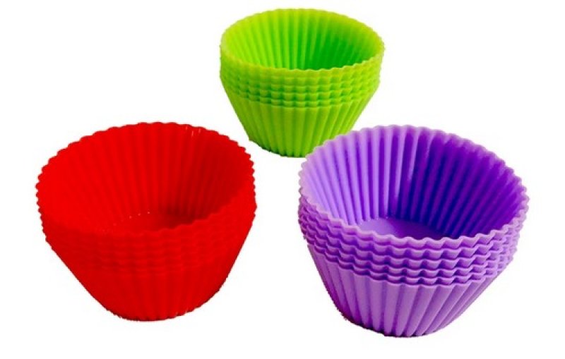 Košíčky silik.na muffiny 6ks 7cm