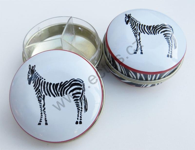 Minipilule kulatá s vložkou ZEBRA