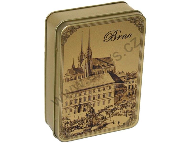 Plech.obd.143x101 ZELNÝ TRH sépie