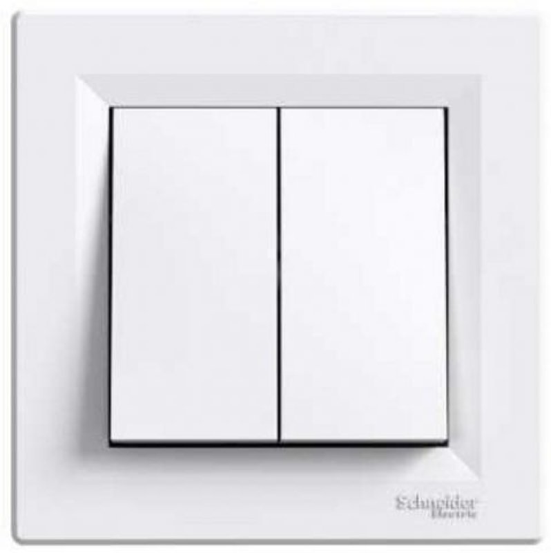 Spínač Schneider ASFORA 6+6 bílý  EPH0600121