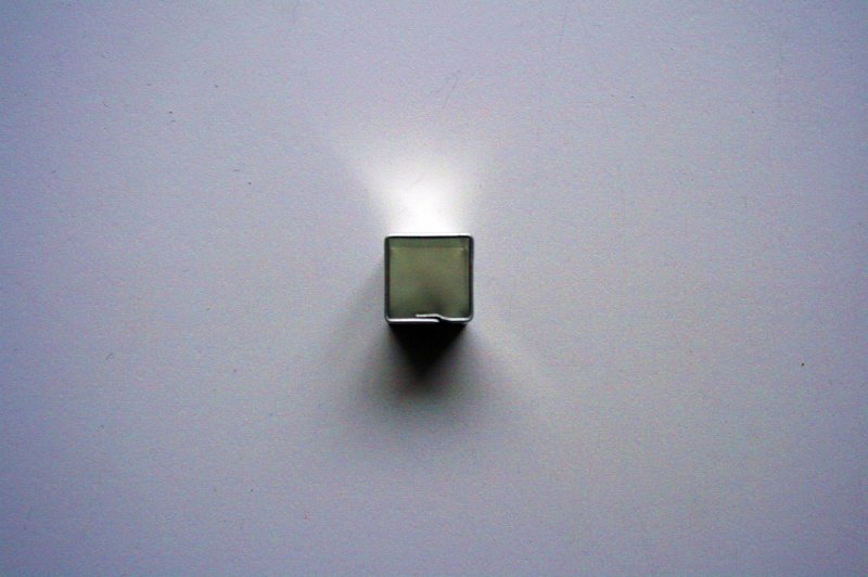 Vykraj. ČTVEREC mini 11mm pocín