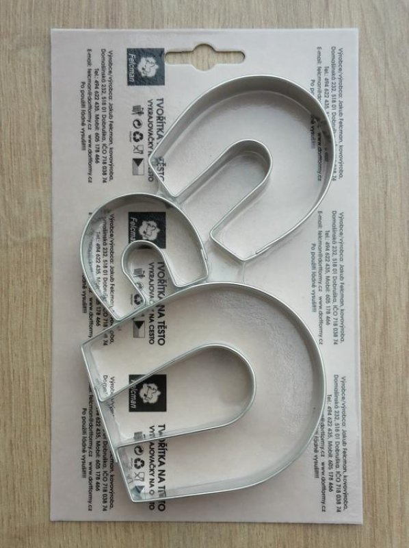 Vykrajovačky sada - podkůvky