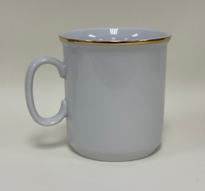 Hrnek GASTON 0,22 zlatá páska